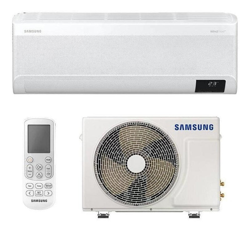 Ar condicionado Samsung Windfree Connect  split inverter  frio/quente 12000 BTU  branco 220V F-AR12BSEAAWK