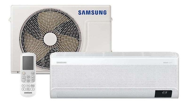 Ar condicionado Samsung Windfree Connect  split inverter  frio/quente 12000 BTU  branco 220V F-AR12BSEAAWK