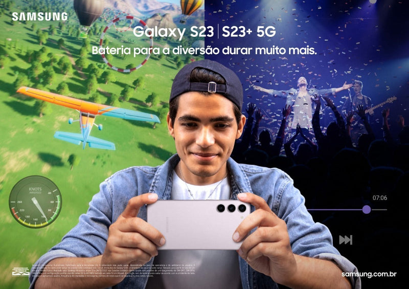 Samsung Galaxy S23 256 GB 5G Preto 8 GB RAM
