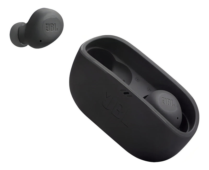 Fone De Ouvido Bluetooth Jbl Wave Buds  Jblwbudsblk Cor Preto