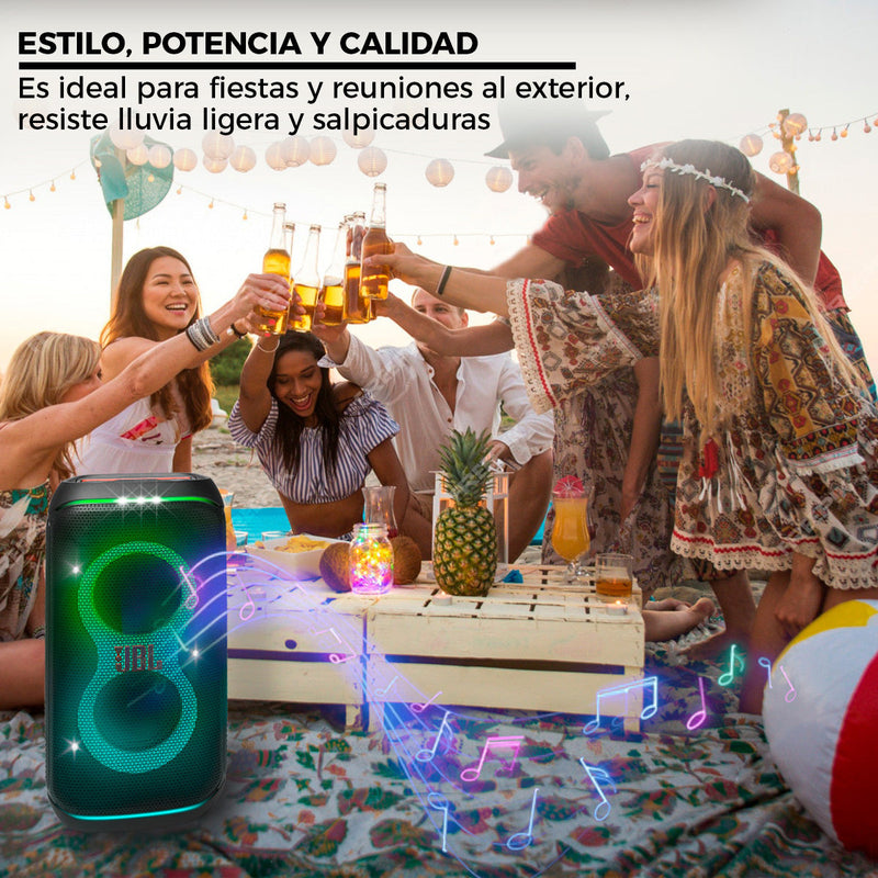 Alto-falante de som profissional portátil Bluetooth Waterproof Jbl Partybox Club 120, 160 w, reprodução de energia, 12 horas, efeito de luz LED