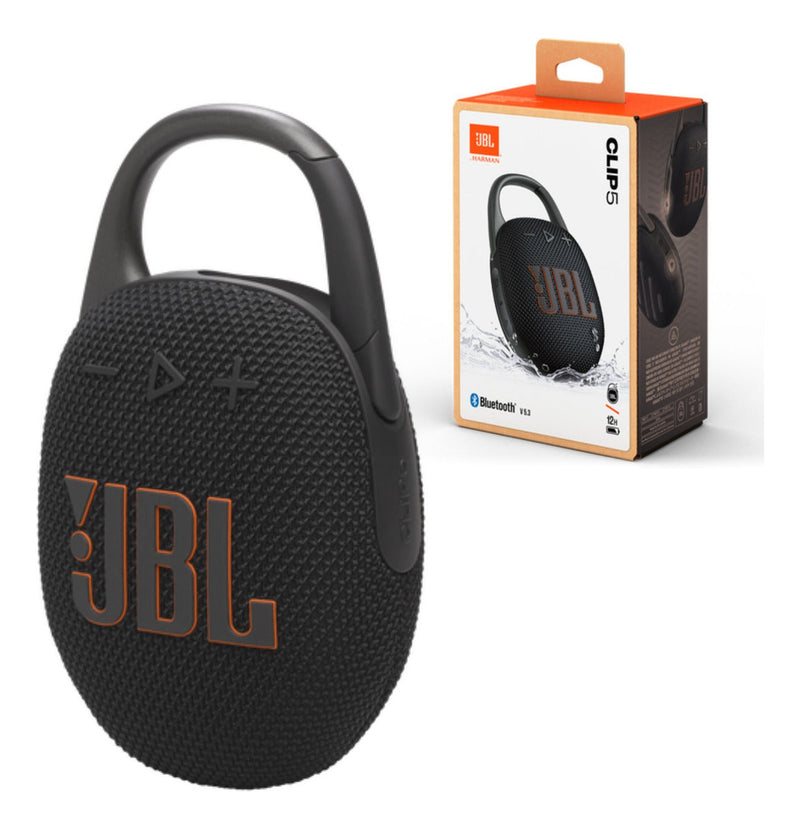 Caixa de som ultraportátil à prova d'água JBL Clip 5 Cor Preto 110V/220V