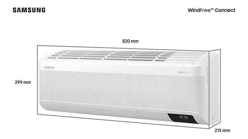 Ar condicionado Samsung Windfree Connect  split inverter  frio/quente 12000 BTU  branco 220V F-AR12BSEAAWK